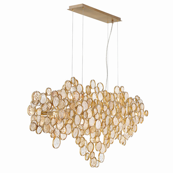 Eurofase - 34032-027 - 15 Light Chandelier - Trento - Antique Gold