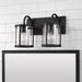 Capital Lighting - 144921BI-527 - Two Light Vanity - Brennen - Black Iron