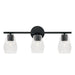 Capital Lighting - 145031MB-524 - Three Light Vanity - Dena - Matte Black