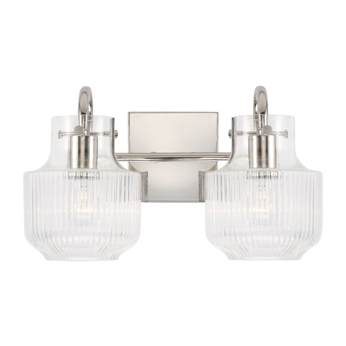 Capital Lighting - 145121PN - Two Light Vanity - Nyla - Polished Nickel