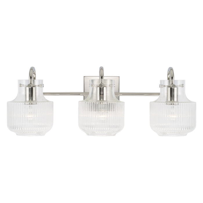 Capital Lighting - 145131PN - Three Light Vanity - Nyla - Polished Nickel