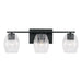 Capital Lighting - 145331MB-525 - Three Light Vanity - Lucas - Matte Black