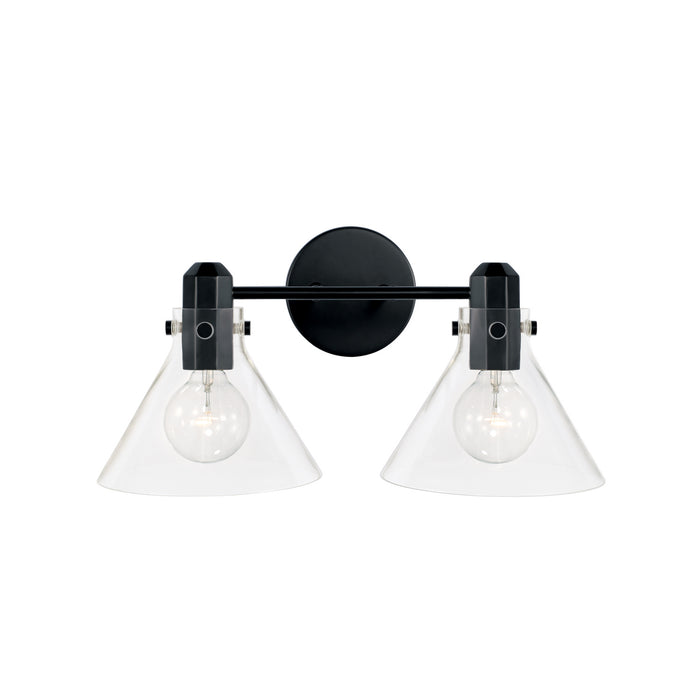 Capital Lighting - 145821MB-528 - Two Light Vanity - Greer - Matte Black