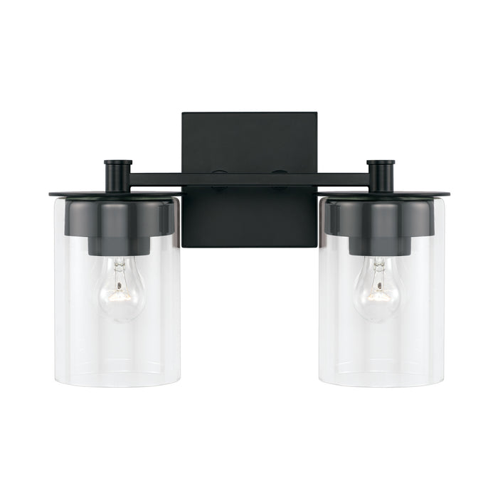 Capital Lighting - 146821MB-532 - Two Light Vanity - Mason - Matte Black