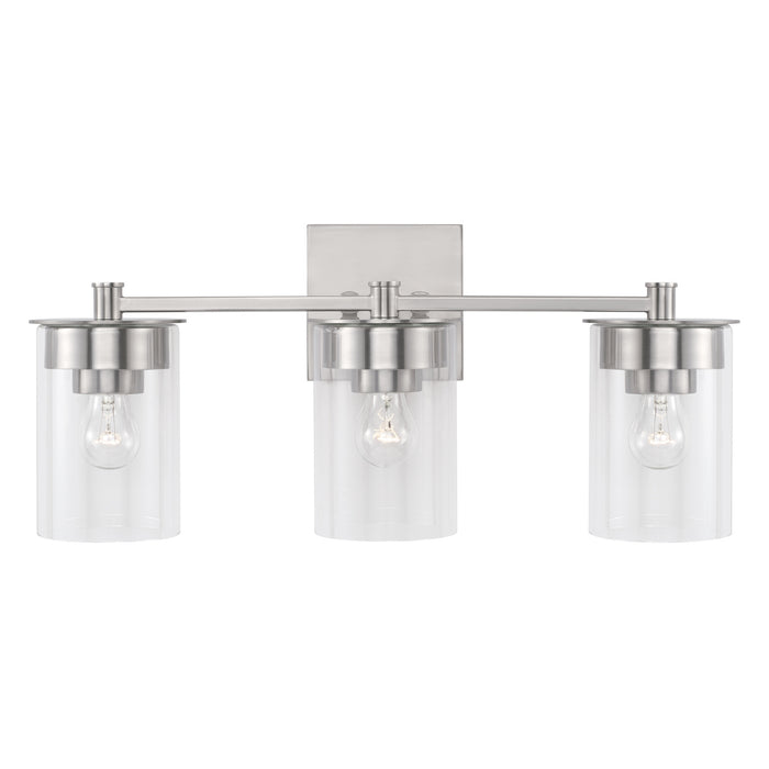 Capital Lighting - 146831BN-532 - Three Light Vanity - Mason - Brushed Nickel