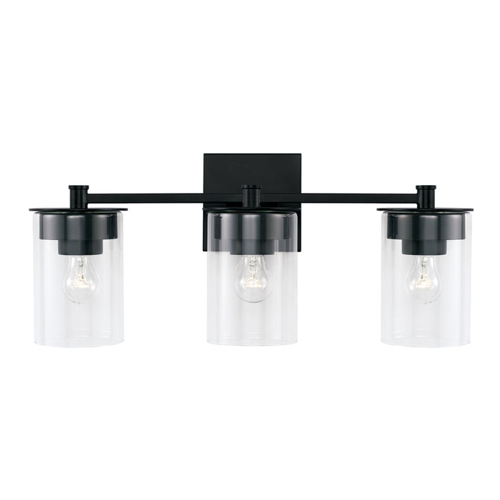 Capital Lighting - 146831MB-532 - Three Light Vanity - Mason - Matte Black