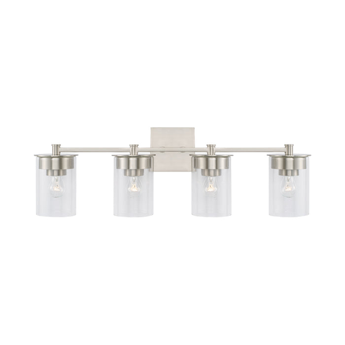 Capital Lighting - 146841BN-532 - Four Light Vanity - Mason - Brushed Nickel