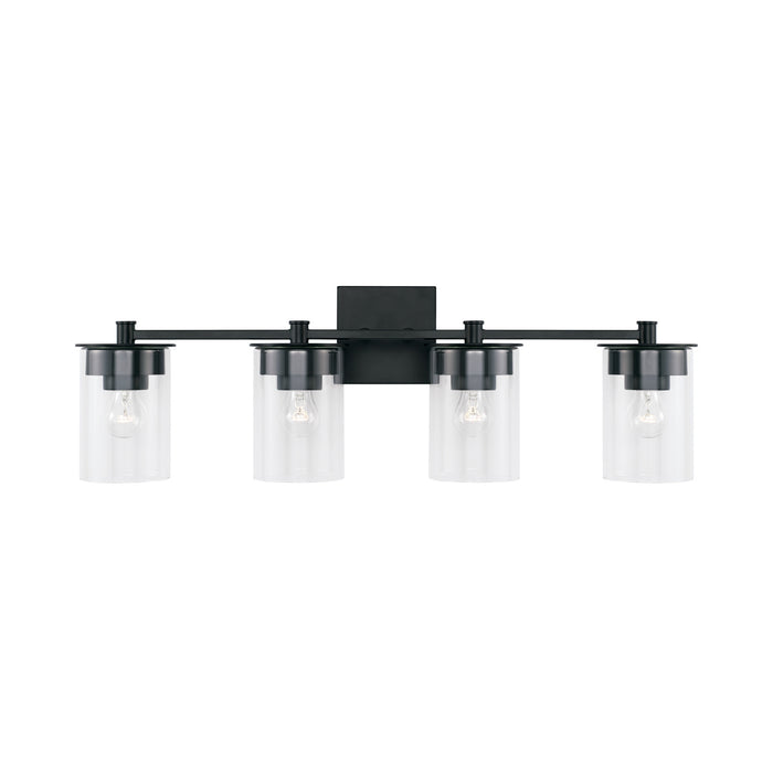 Capital Lighting - 146841MB-532 - Four Light Vanity - Mason - Matte Black