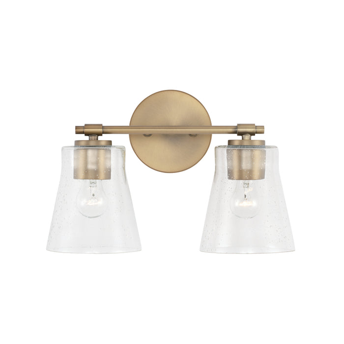 Capital Lighting - 146921AD-533 - Two Light Vanity - Baker - Aged Brass