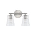 Capital Lighting - 146921BN-533 - Two Light Vanity - Baker - Brushed Nickel