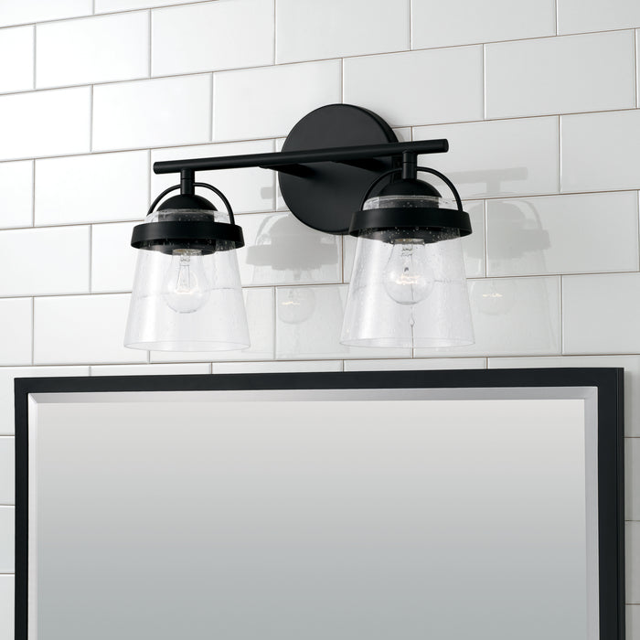 Capital Lighting - 147021MB-534 - Two Light Vanity - Madison - Matte Black