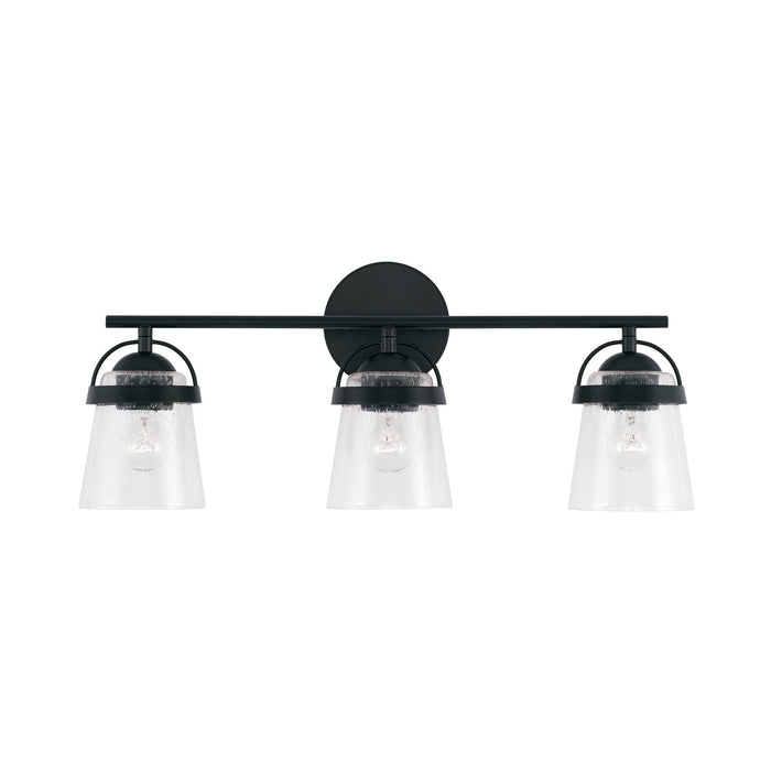 Capital Lighting - 147031MB-534 - Three Light Vanity - Madison - Matte Black