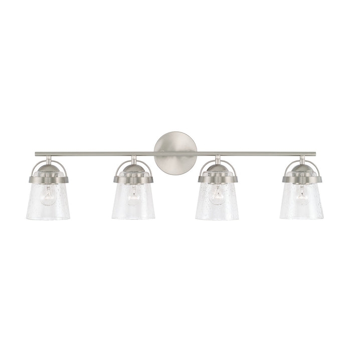 Capital Lighting - 147041BN-534 - Four Light Vanity - Madison - Brushed Nickel