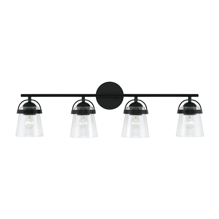 Capital Lighting - 147041MB-534 - Four Light Vanity - Madison - Matte Black