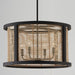 Capital Lighting - 344061FK - Four Light Pendant - Rico - Flat Black