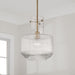 Capital Lighting - 345111AD - One Light Pendant - Nyla - Aged Brass