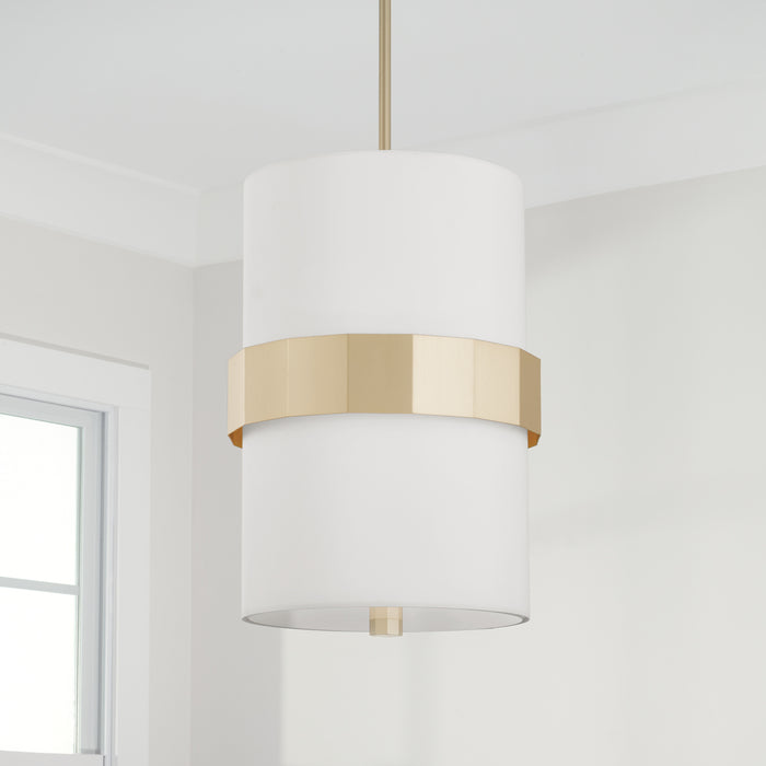 Capital Lighting - 346221SF - Two Light Pendant - Sutton - Soft Gold