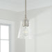 Capital Lighting - 346911BN-533 - One Light Pendant - Baker - Brushed Nickel