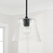 Capital Lighting - 346912MB - One Light Pendant - Baker - Matte Black