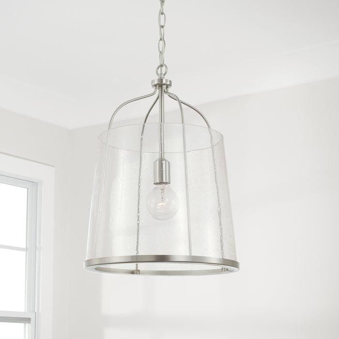 Capital Lighting - 347011BN - One Light Pendant - Madison - Brushed Nickel