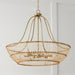 Capital Lighting - 444161MA - Six Light Chandelier - Wren - Matte Brass