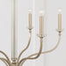 Capital Lighting - 444861BS - Six Light Chandelier - Breigh - Brushed Champagne