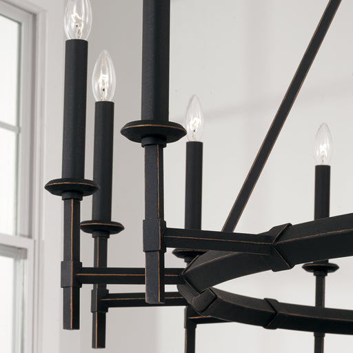 Capital Lighting - 445202IH - 16 Light Chandelier - Ogden - Brushed Black Iron