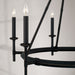 Capital Lighting - 445261IH - Six Light Chandelier - Ogden - Brushed Black Iron