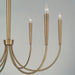 Capital Lighting - 445961AD - Six Light Chandelier - Holden - Aged Brass