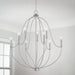 Capital Lighting - 447091BN - Nine Light Chandelier - Madison - Brushed Nickel