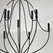 Capital Lighting - 447091MB - Nine Light Chandelier - Madison - Matte Black