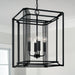 Capital Lighting - 546041MB - Four Light Foyer Pendant - Lennon - Matte Black