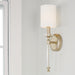 Capital Lighting - 644811BS-703 - One Light Wall Sconce - Breigh - Brushed Champagne