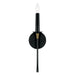 Capital Lighting - 645611KB - One Light Wall Sconce - Amara - Matte Black with Brass