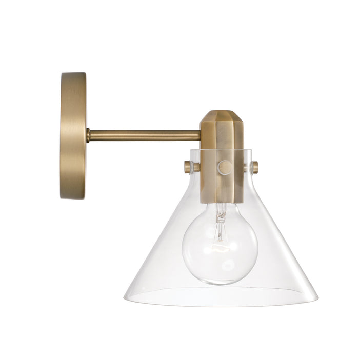 Capital Lighting - 645811AD-528 - One Light Wall Sconce - Greer - Aged Brass