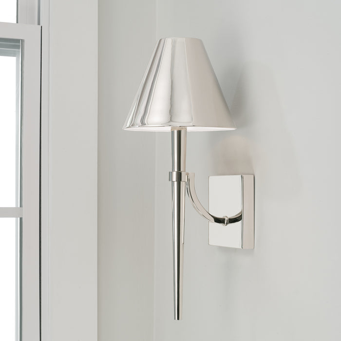 Capital Lighting - 645911PN - One Light Wall Sconce - Holden - Polished Nickel