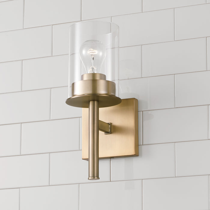 Capital Lighting - 646811AD-532 - One Light Wall Sconce - Mason - Aged Brass