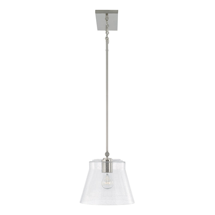 Capital Lighting - 846931BN - Three Light Island Pendant - Baker - Brushed Nickel