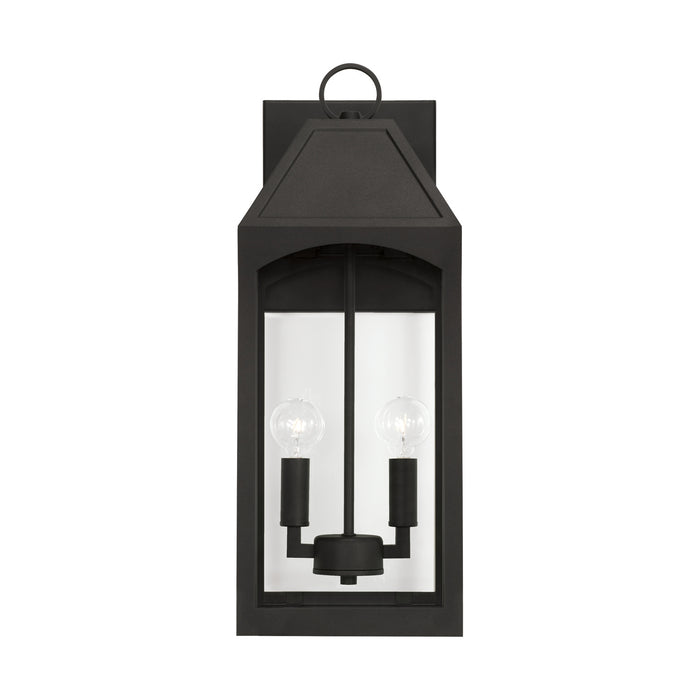 Capital Lighting - 946321BK - Two Light Outdoor Wall Lantern - Burton - Black