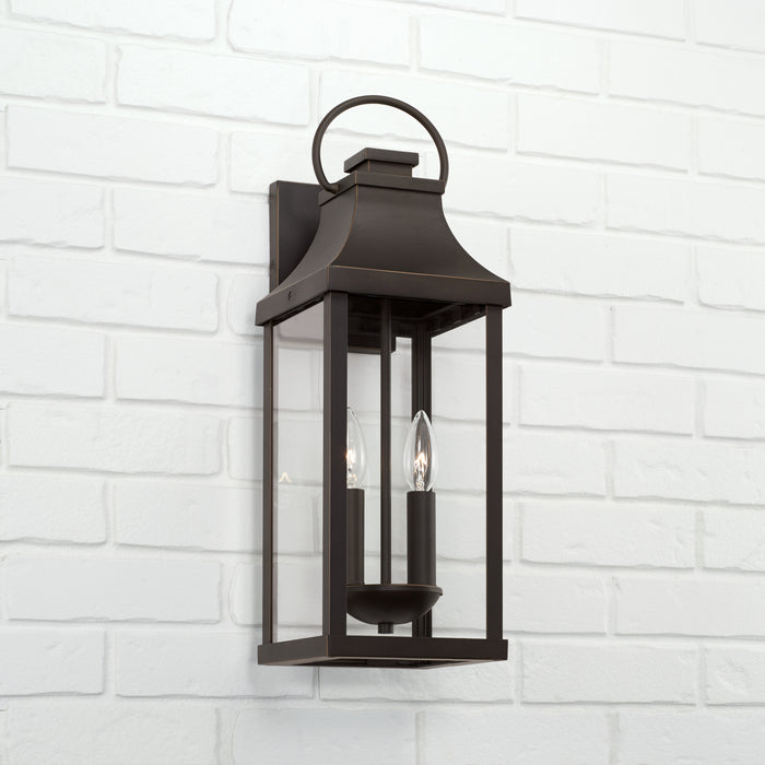 Capital Lighting - 946421OZ - Two Light Outdoor Wall Lantern - Bradford - Oiled Bronze