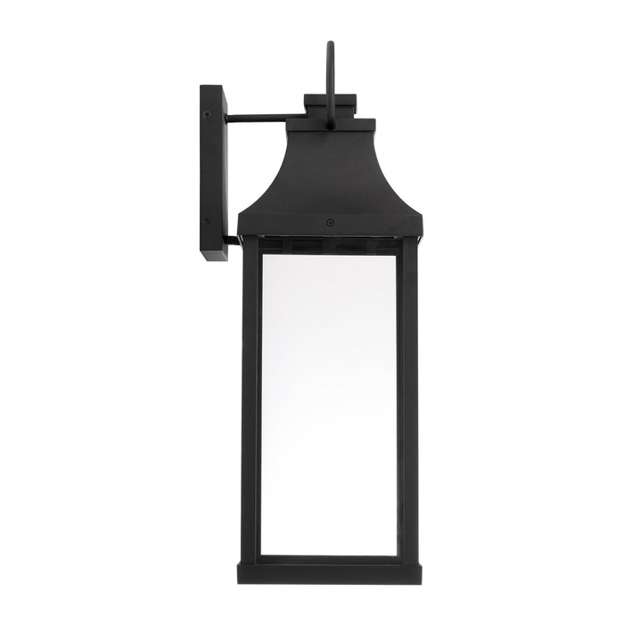 Capital Lighting - 946431BK-GL - One Light Outdoor Wall Lantern - Bradford - Black