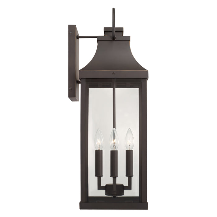 Capital Lighting - 946441OZ - Four Light Outdoor Wall Lantern - Bradford - Oiled Bronze