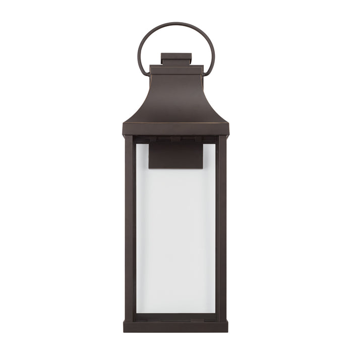 Capital Lighting - 946441OZ-GL - One Light Outdoor Wall Lantern - Bradford - Oiled Bronze