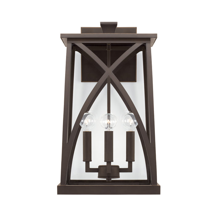 Capital Lighting - 946541OZ - Four Light Outdoor Wall Lantern - Marshall - Oiled Bronze