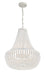 Crystorama - 608-MT - Six Light Chandelier - Rylee - Matte White