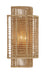 Crystorama - JAY-A5002-BS - Two Light Wall Sconce - Jayna - Burnished Silver