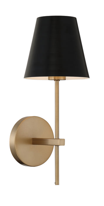 Crystorama - XAV-B8321-VG - One Light Wall Sconce - Xavier - Vibrant Gold