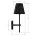 Crystorama - XAV-B8321-MK - One Light Wall Sconce - Xavier - Matte Black