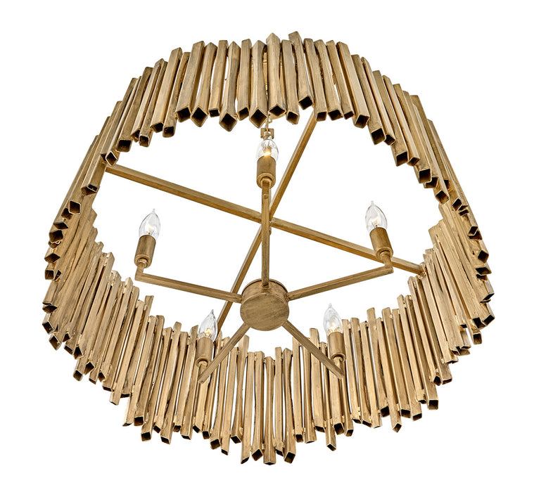 Hinkley - 30025BNG - LED Pendant - Roca - Burnished Gold