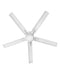 Hinkley - 902552FMW-LWD - 52"Ceiling Fan - Vail Flush - Matte White